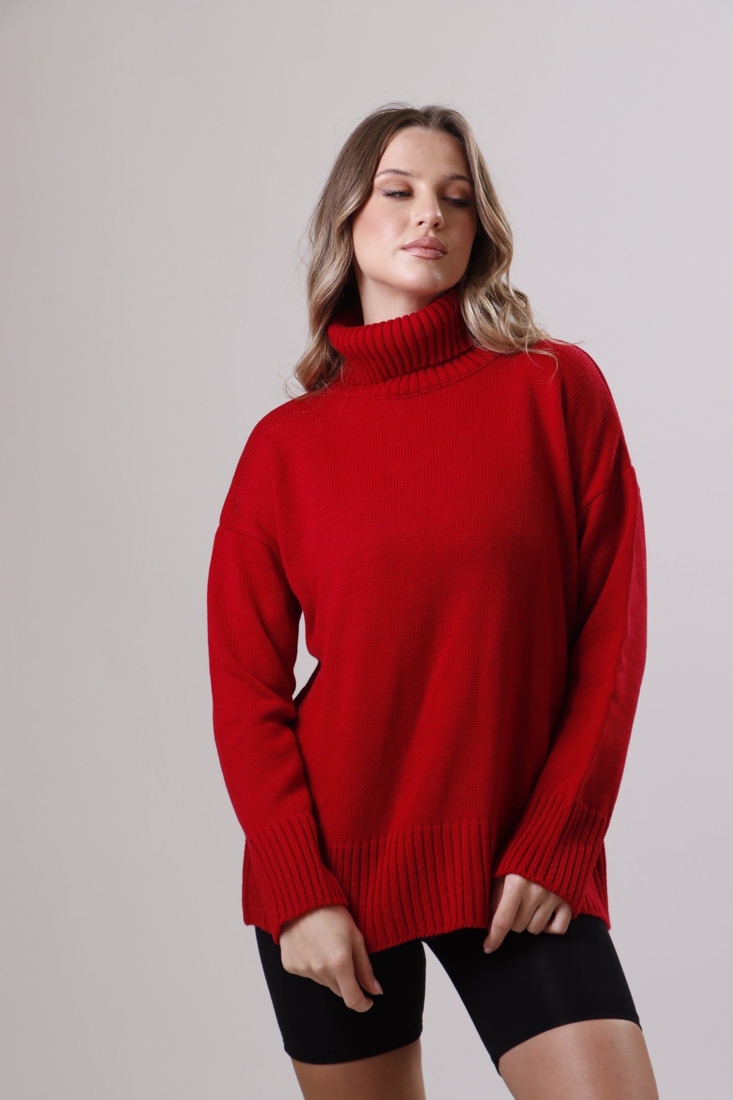 Lumi Wool Top - Turtleneck