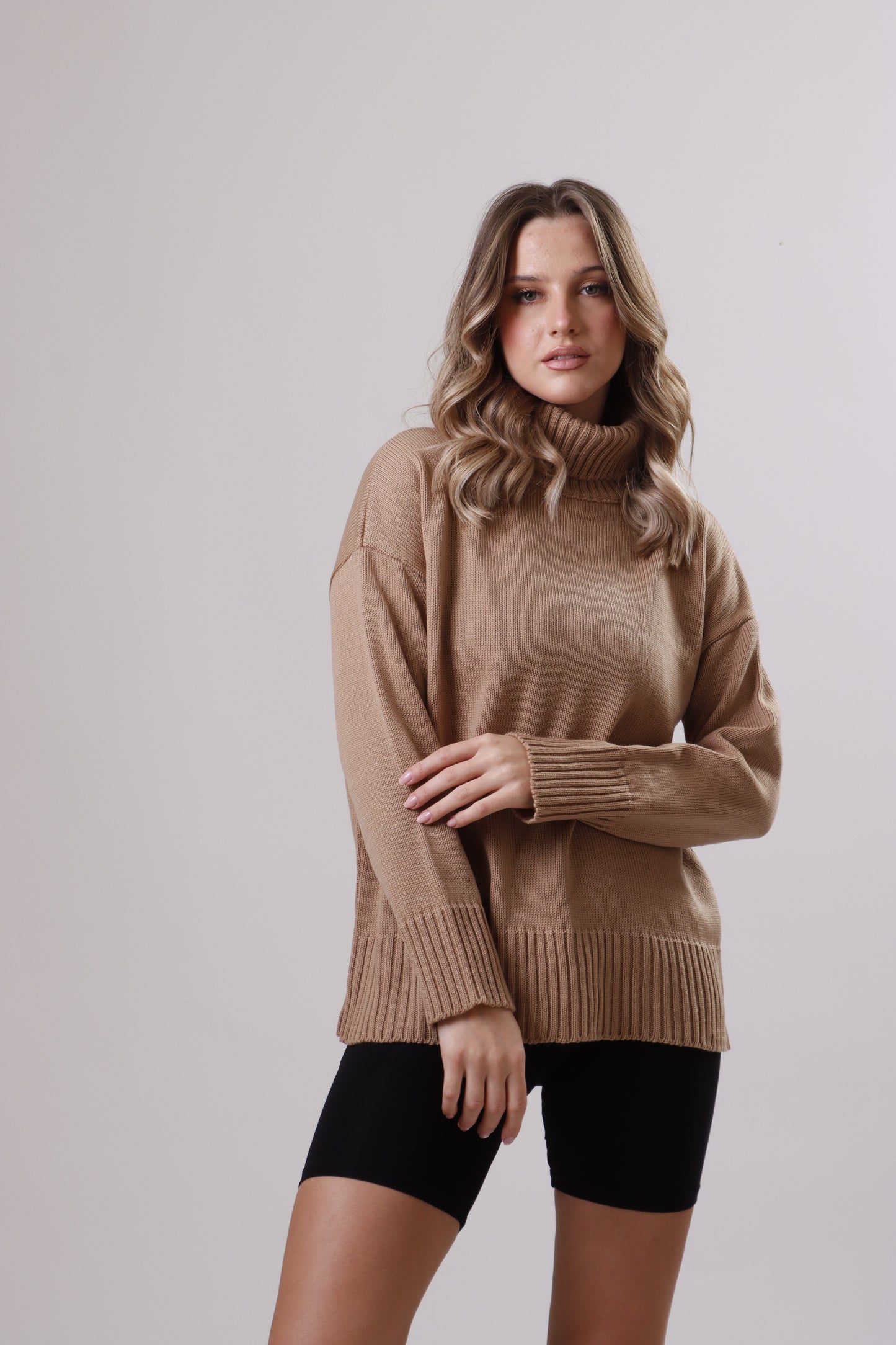 Lumi Wool Top - Turtleneck