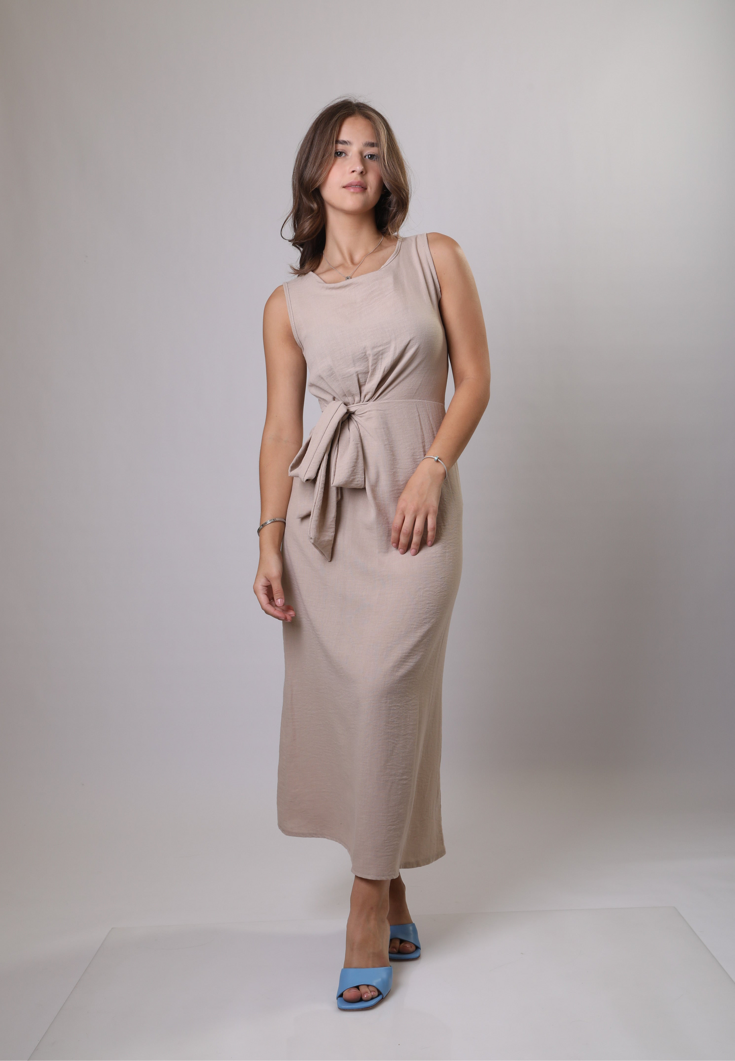 Lilia Linen Dress