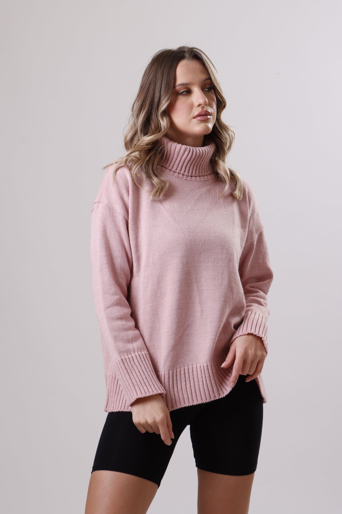 Lumi Wool Top - Turtleneck