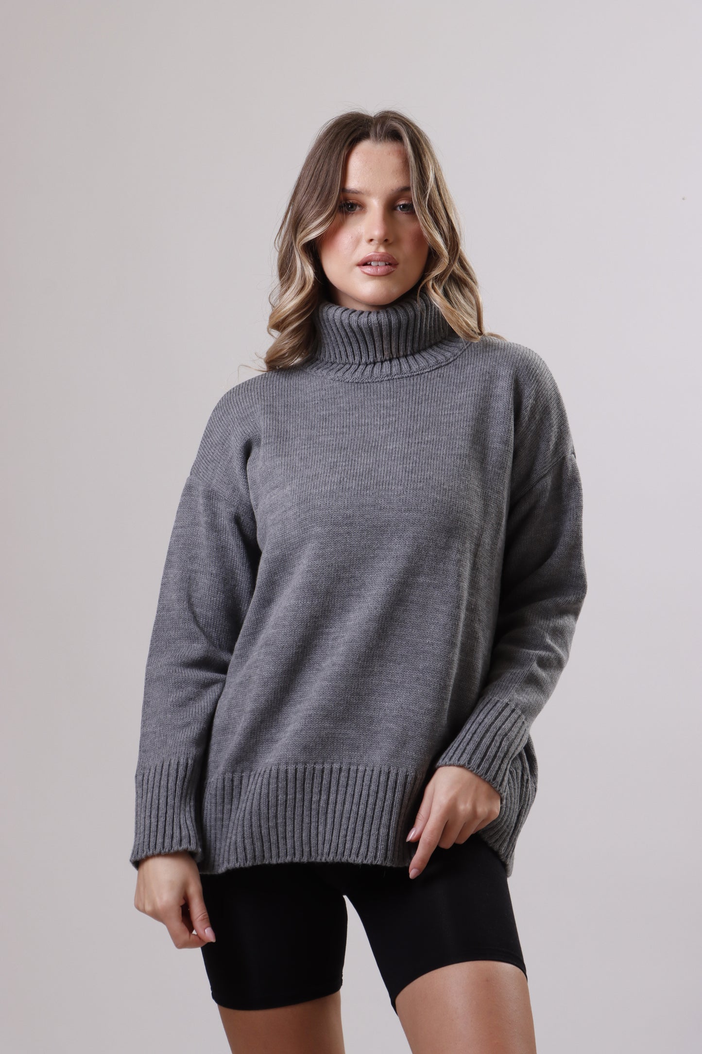 Lumi Wool Top - Turtleneck