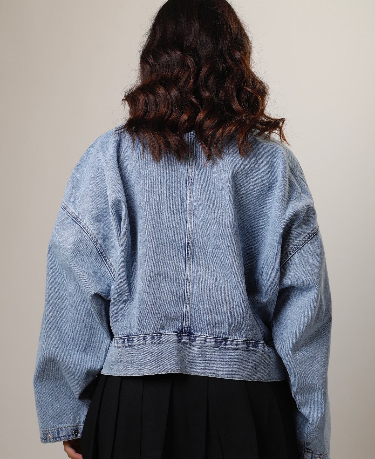 Bomber Jean Jacket