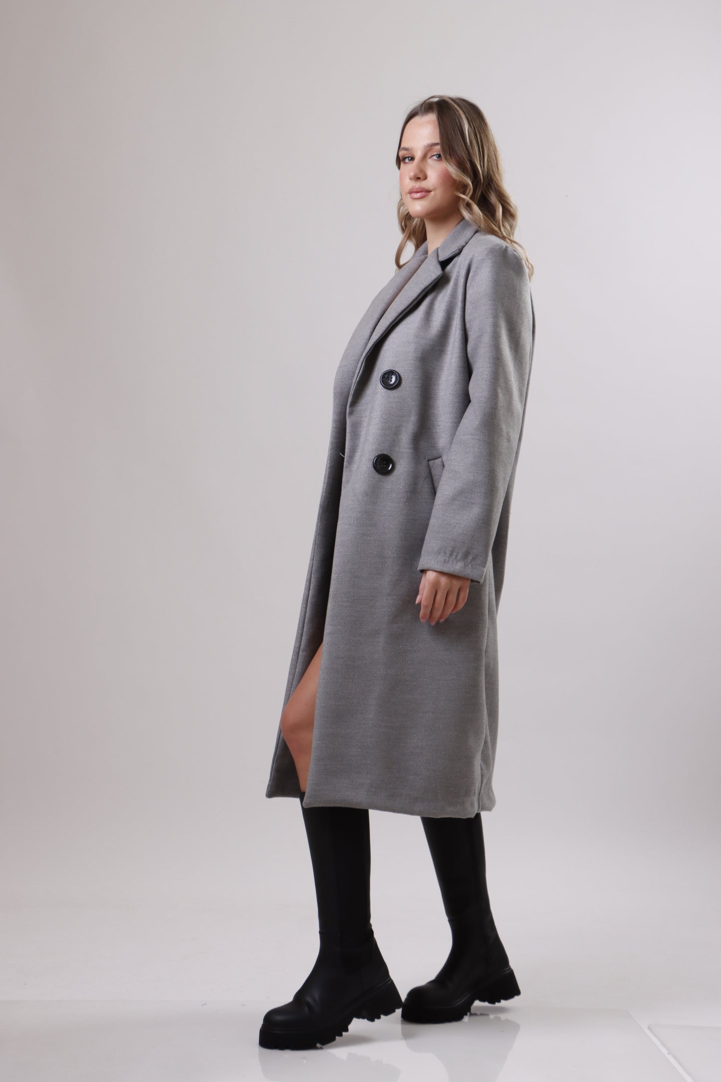 Buttoned Coat - Long Version