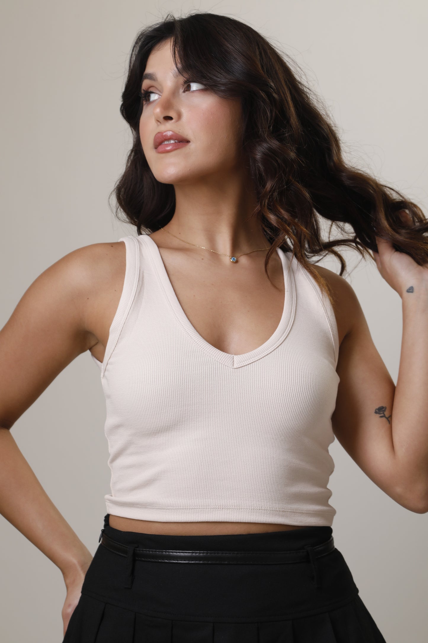 Soft Rib Crop Top