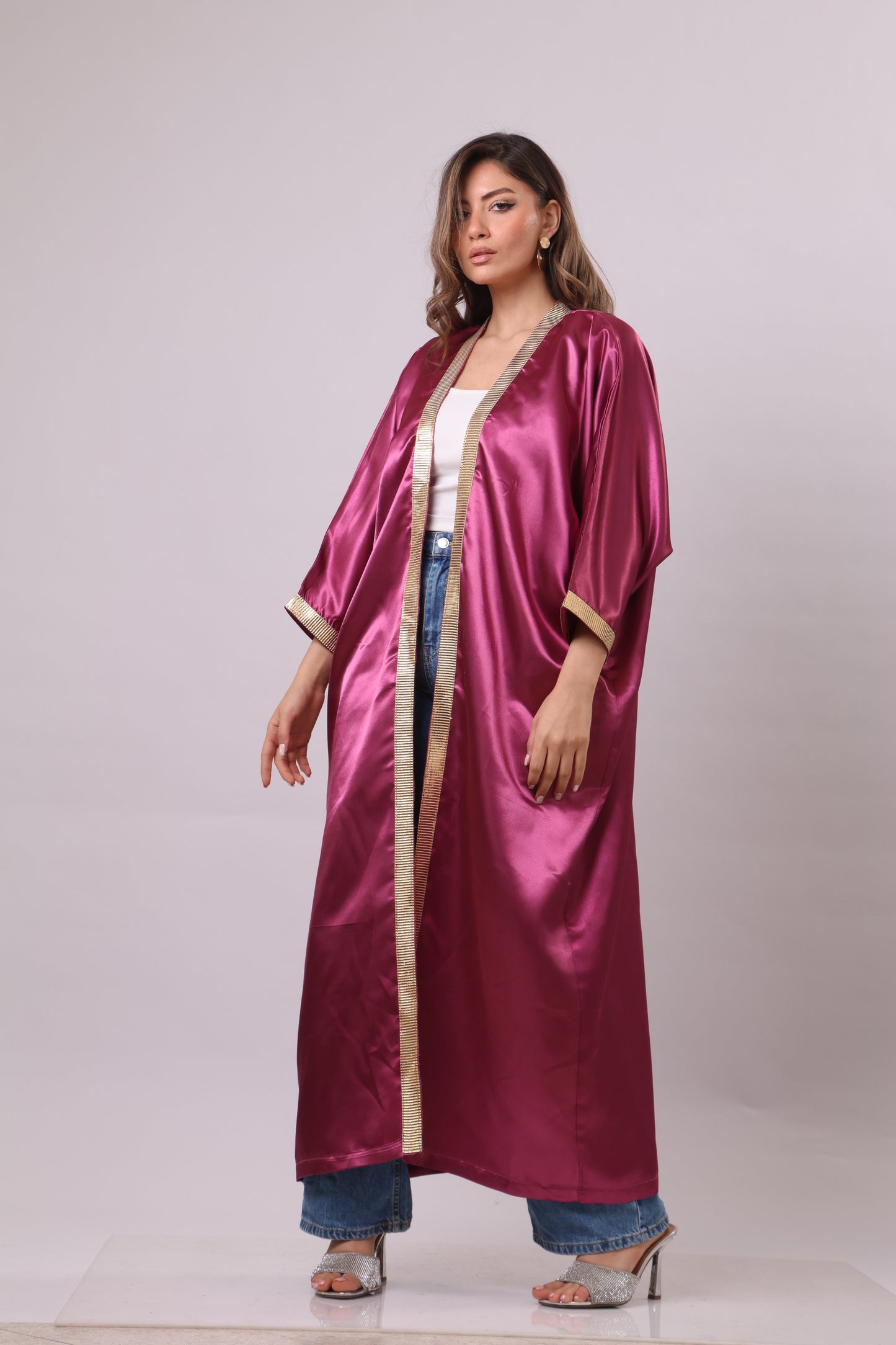 Golden Silk Abaya