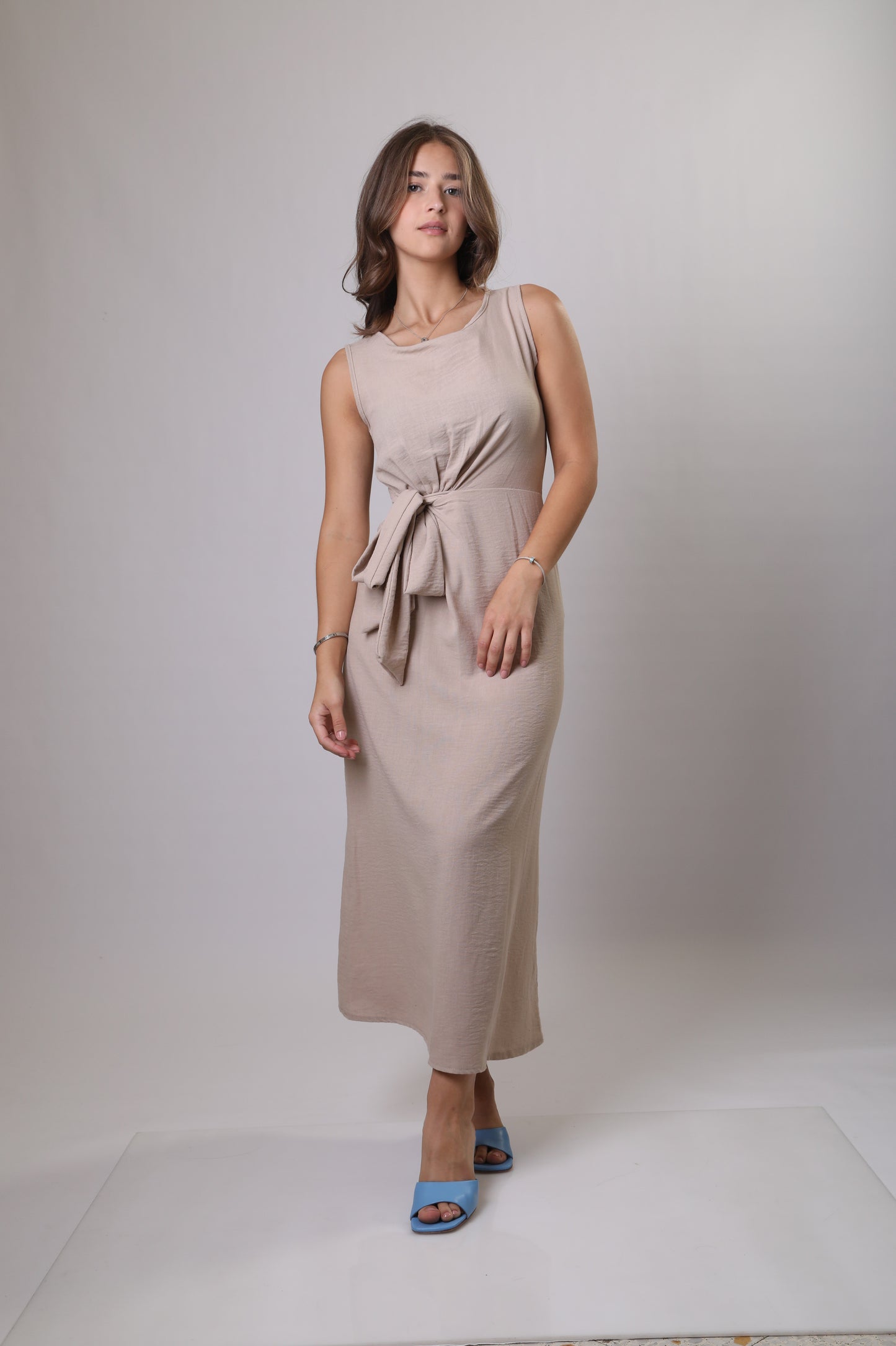 Lilia Linen Dress