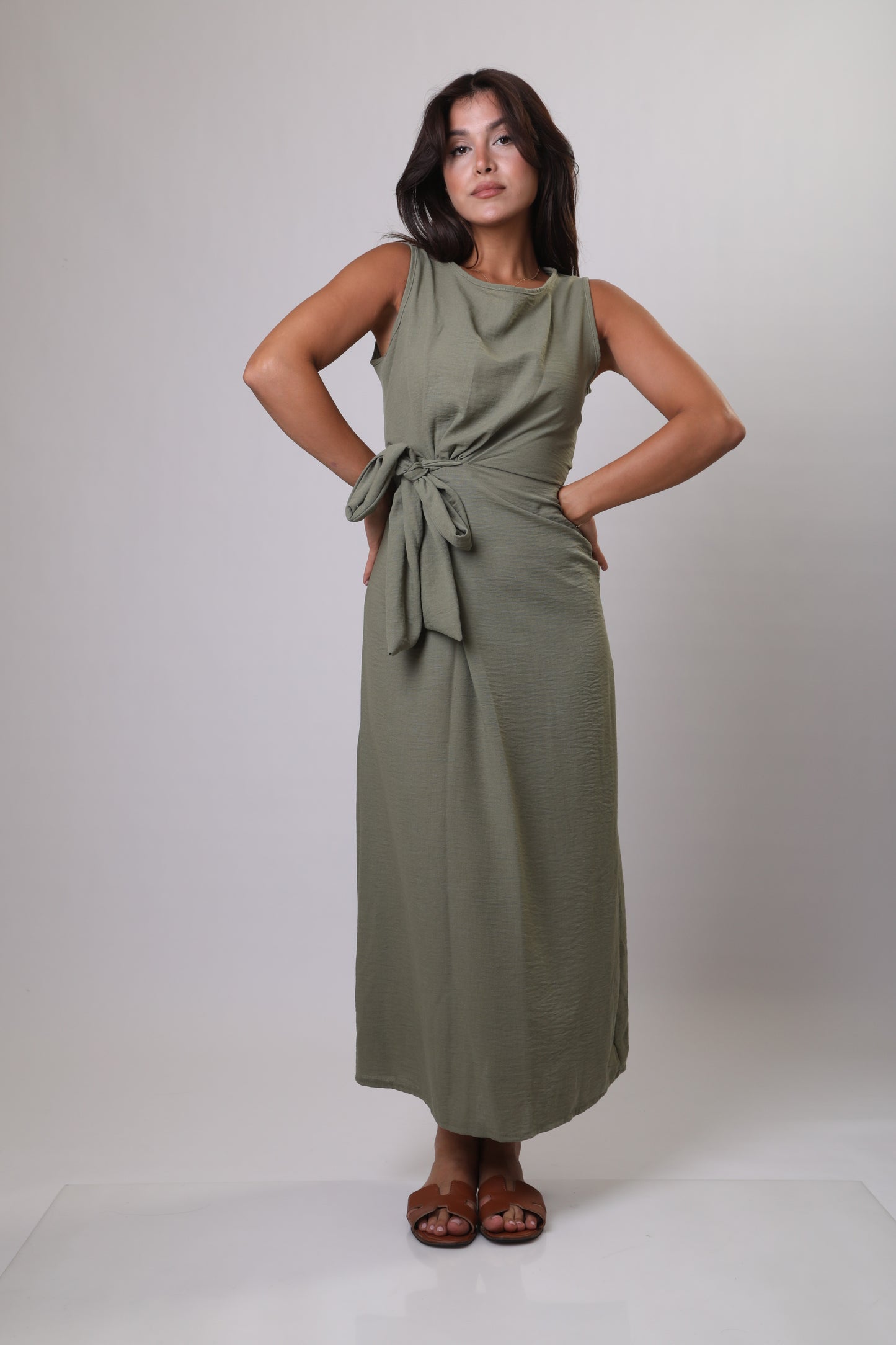 Lilia Linen Dress