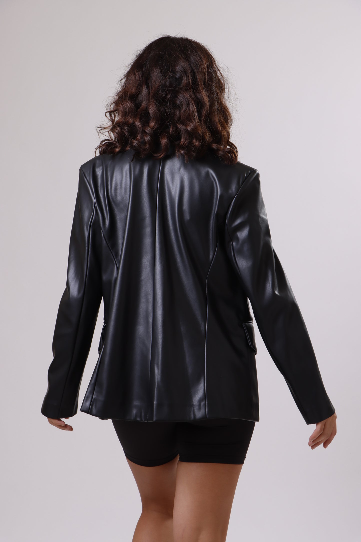 Leather Blazer