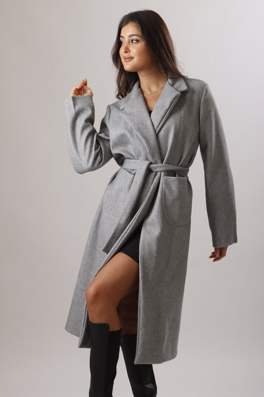 Ilayda Coat - Grey