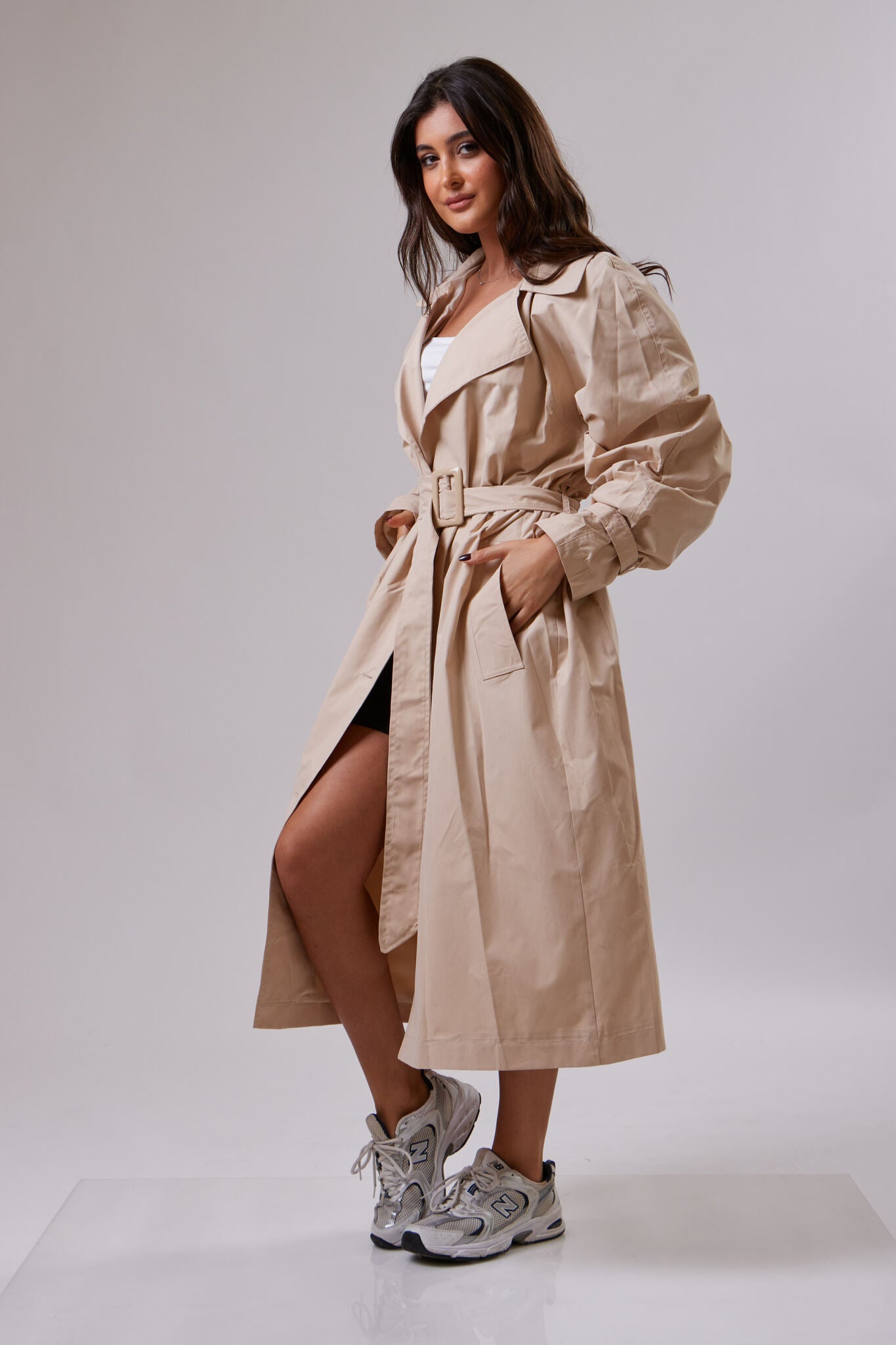 Belted Trench Coat