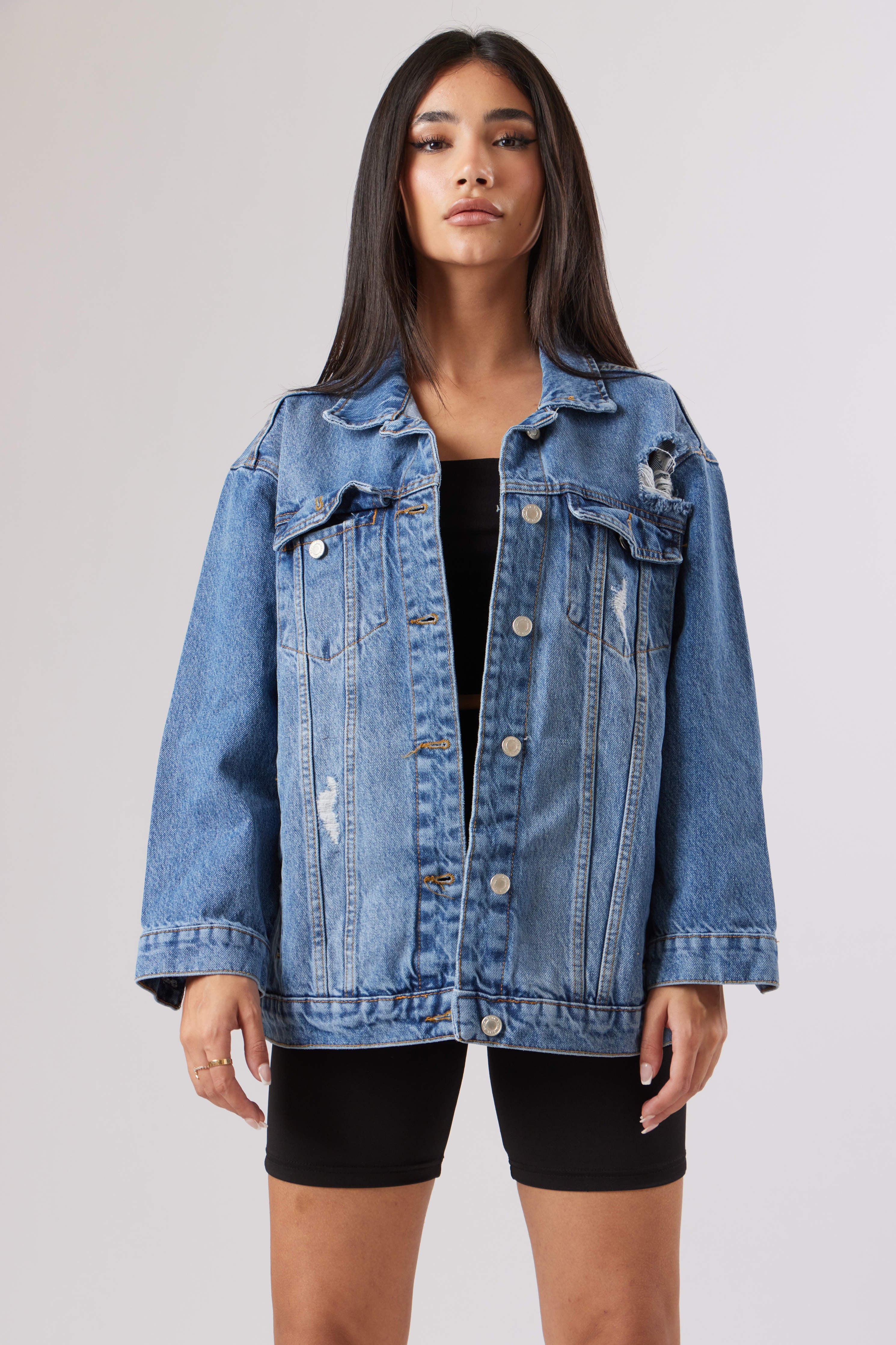 Fit Denim Jacket – Thewalkerslb