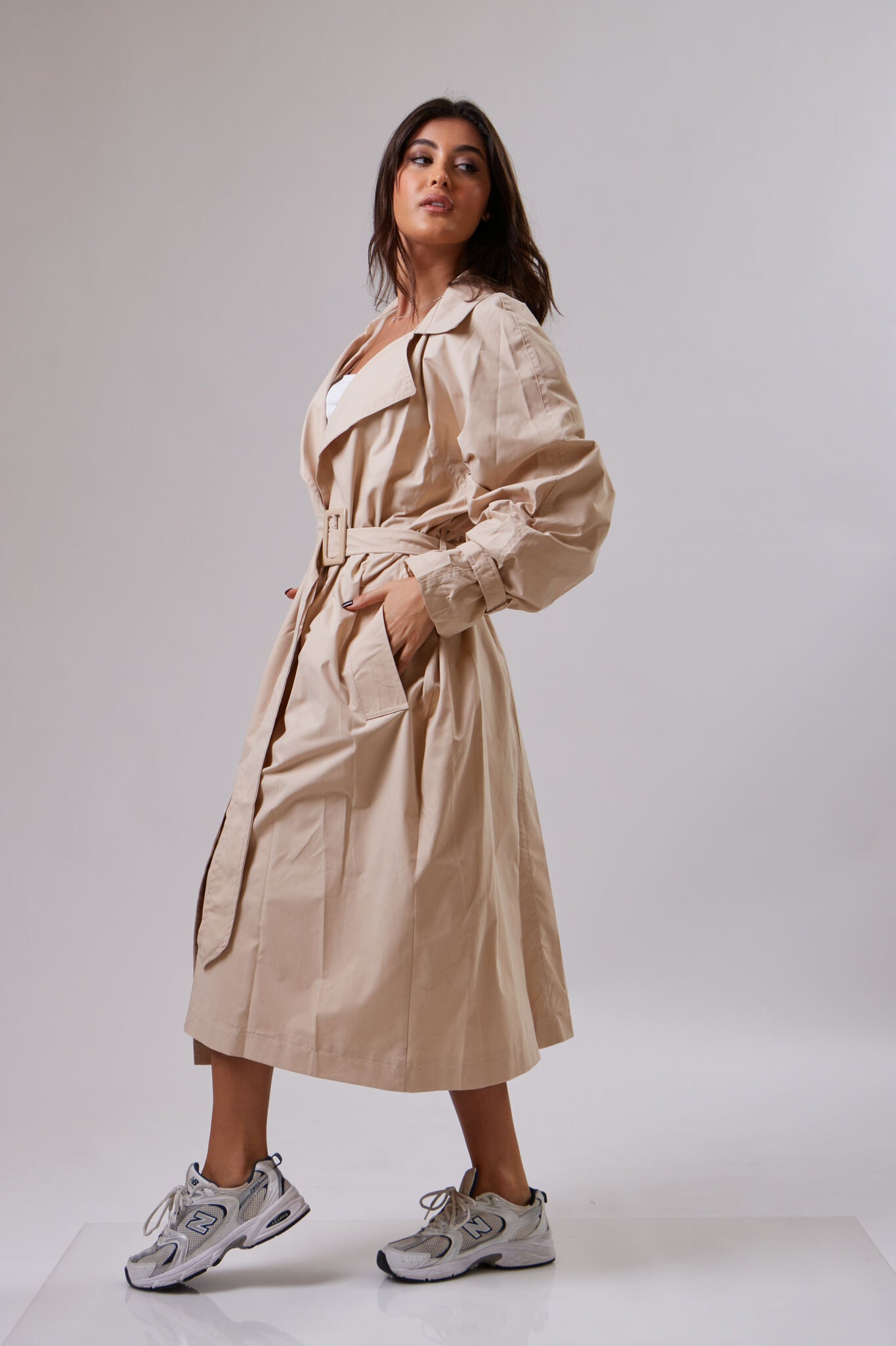 Belted Trench Coat