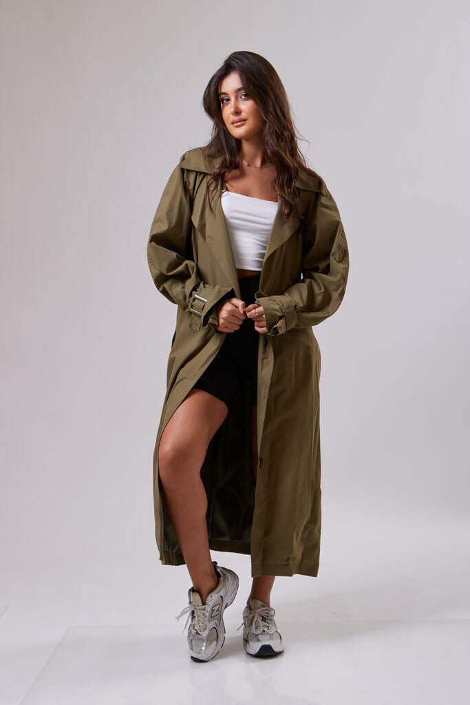 Belted Trench Coat