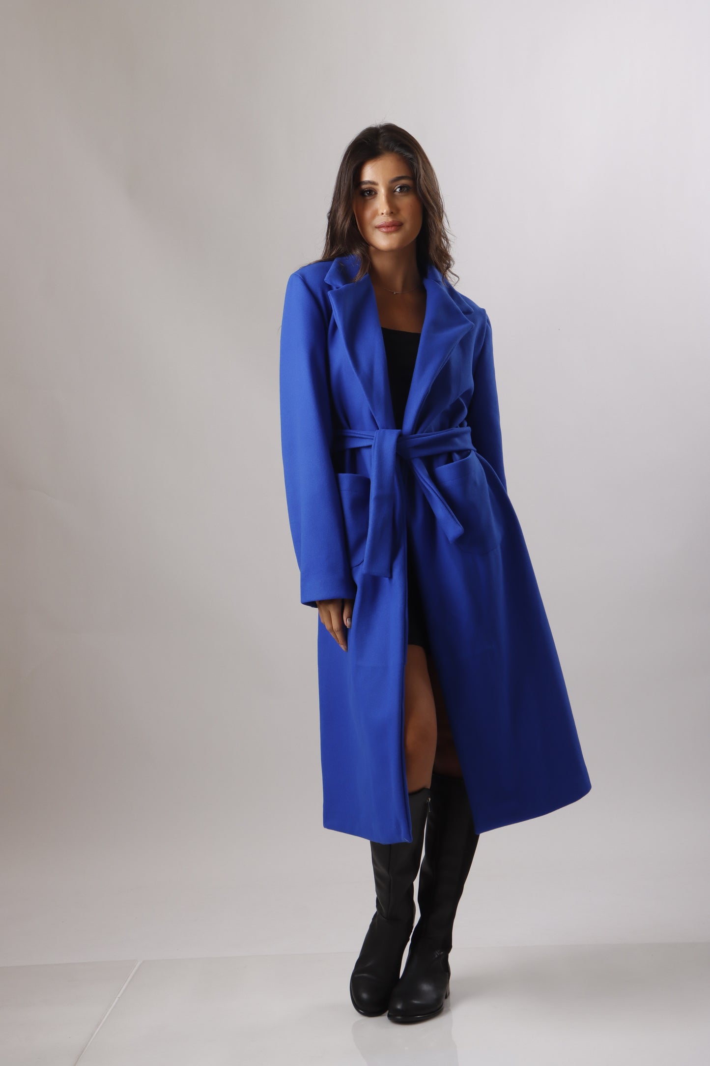 Ilayda Coat - Blue Gitane