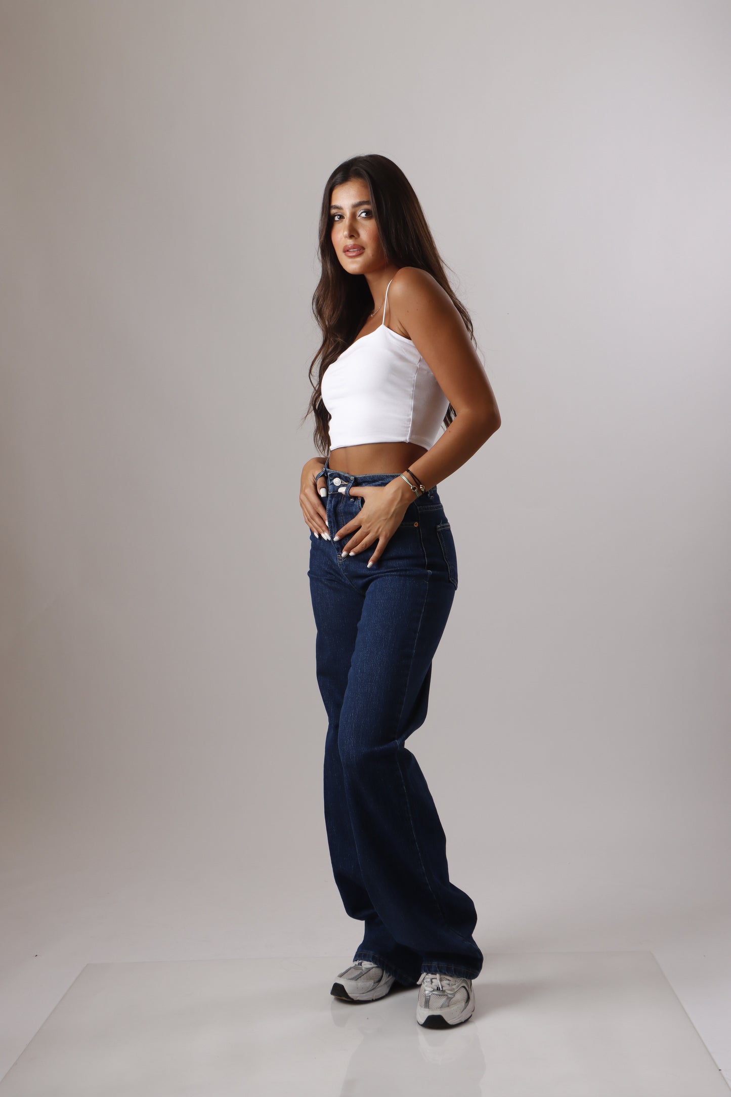 Fit Palazzo Jeans