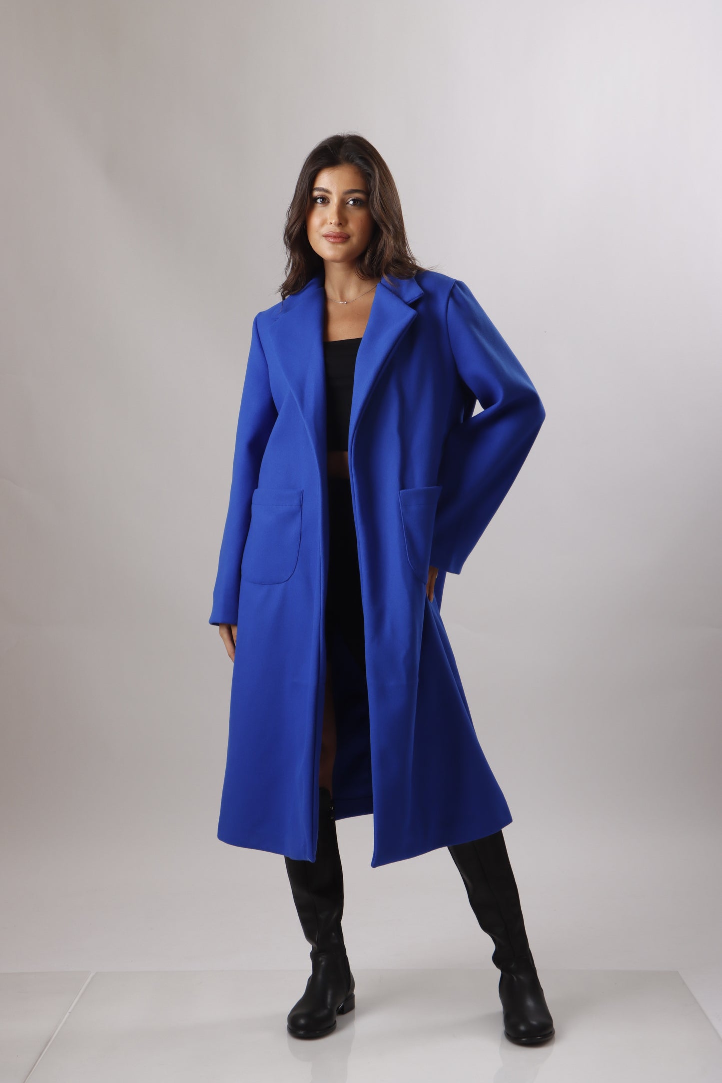 Ilayda Coat - Blue Gitane