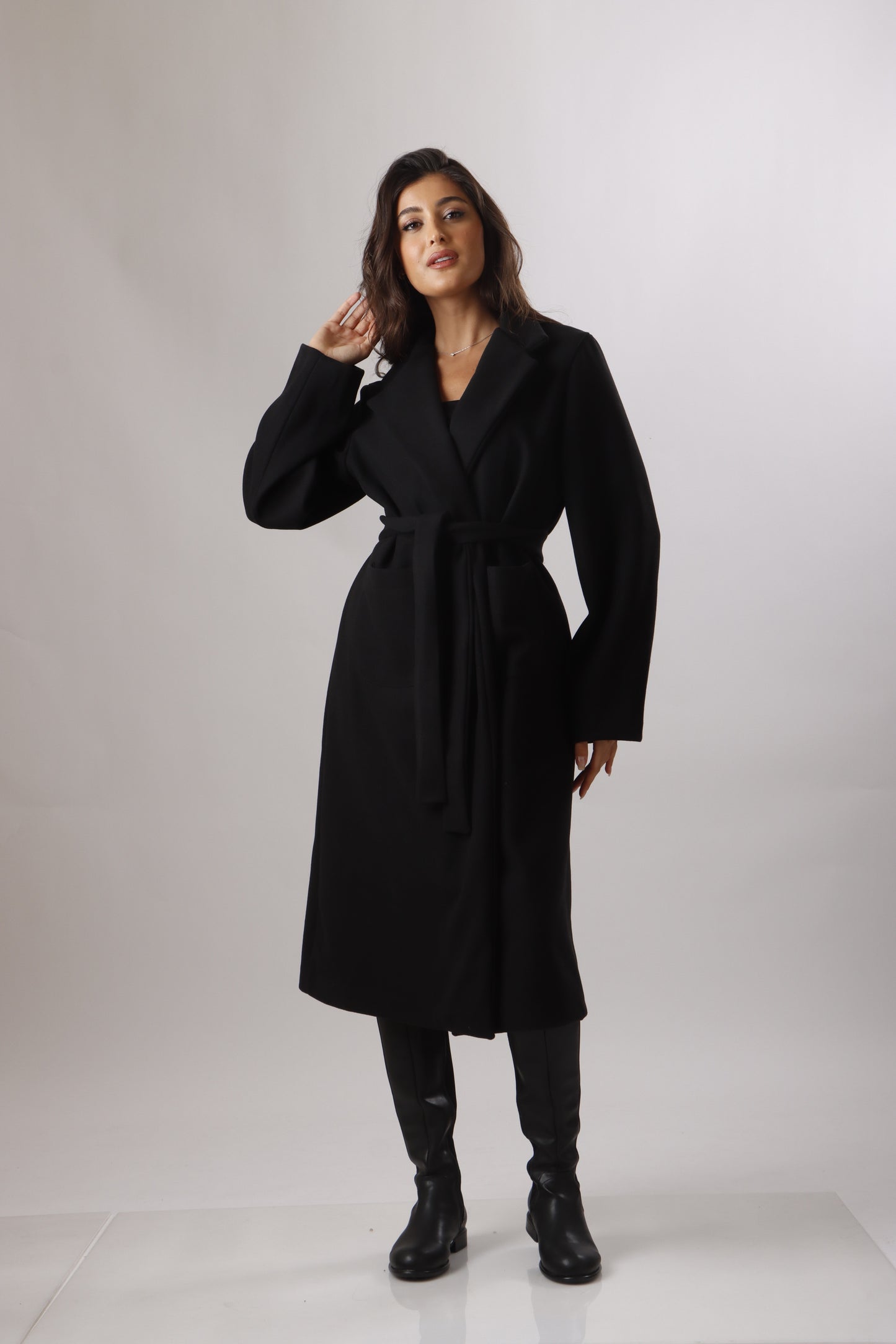 Ilayda Coat - Black