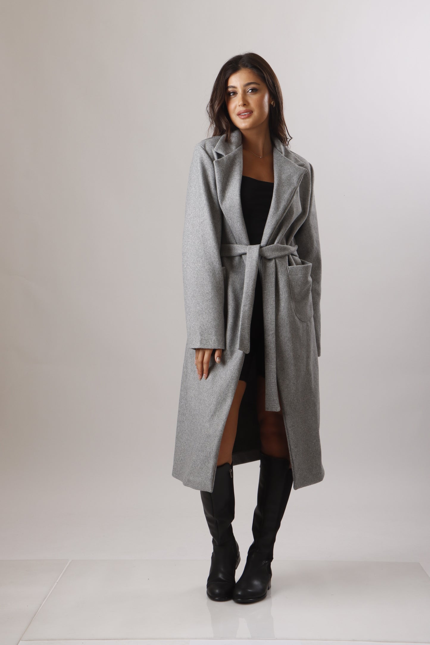 Ilayda Coat - Grey