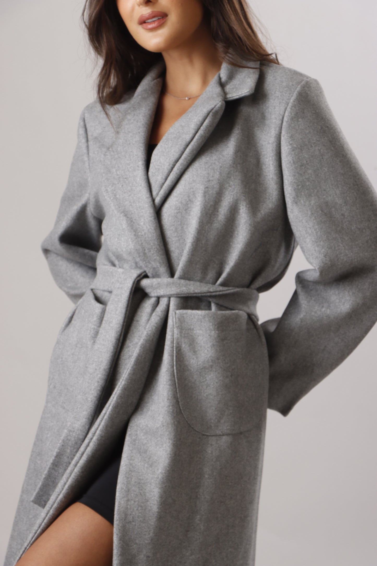 Ilayda Coat - Grey